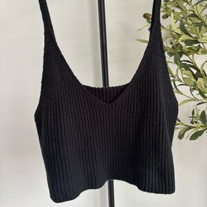 • [SHEIN] Cropped Sweater Tank •
